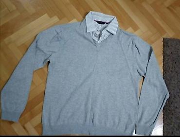 ea7 jakne: Dzemper-košulja XL, duzina 68 cm,sirina 60 cm,duzina rukava70 cm,kao — 1