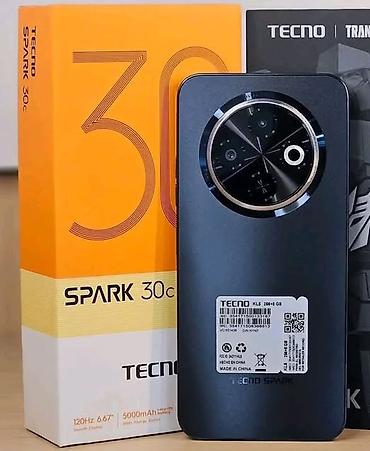 techno spark: Tecno Spark 30C, 128 GB, rəng - Qara, İki sim kartlı — 3
