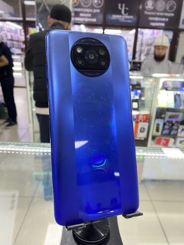 телефон редми нот 13: Poco X3 Pro, Колдонулган, 128 ГБ, түсү - Көк, 2 SIM
