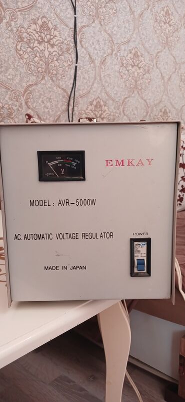Emkay 5000 W Yapon Istehsalidir. Alindiqda 3. 4 defe Kandisaner ucun