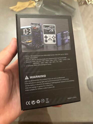 Digər oyun və konsollar: R36S Retro Oyun Konsolu – 64 GB Kart + 15.000-dən çox oyun! 🎮 🔹 -da lalafo.az — 9 Digər oyun və konsollar: R36S Retro Oyun Konsolu – 64 GB Kart + 15.000-dən çox oyun! 🎮 🔹 — 9