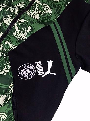 pull and: Мужская куртка, S, Puma, Новый, цвет - Зеленый, Самовывоз — 2