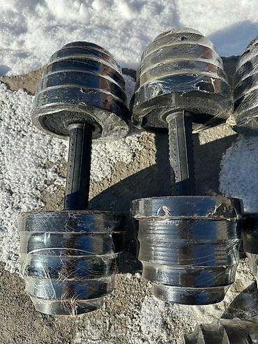 Гантели: Разборные гантели с дисками, позволяющие регулировать вес для — 12