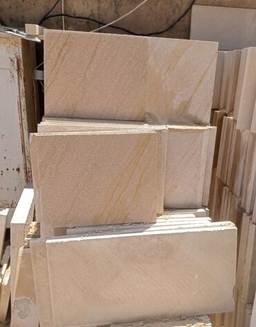 Dekorativ daşlar: Qumdaşı fasad plitələri - Material: təbii qumdaşı - İstifadə — 24