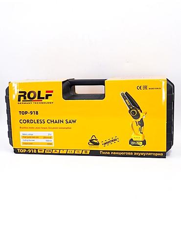 аккумуляторный мини пила: Цепная пила ROLF TOP-918 Доставка по всему региону КР, бесплатная!! — 2