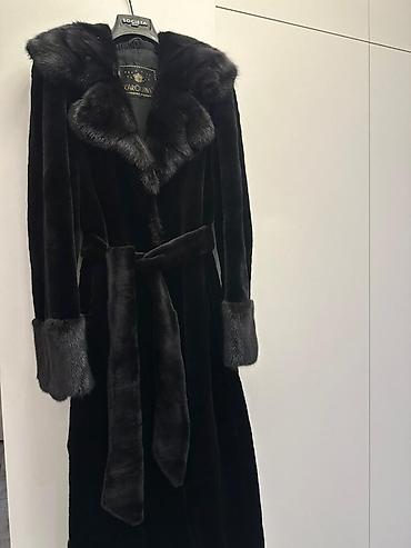 Üst geyimi: Kürk, L, XL, M, rəng - Qara — 2