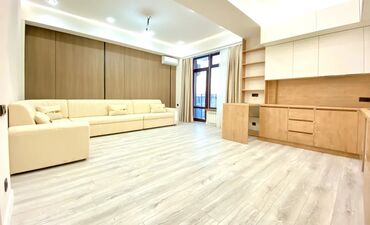 2 комнатные квартиры в баку: 2 комнаты, 76 м², Элитка, 12 этаж, Дизайнерский ремонт