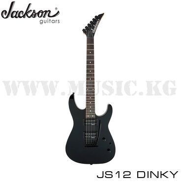 Наушники: Электрогитара Jackson JS12 Dinky Black Скоростные, смертоносные и