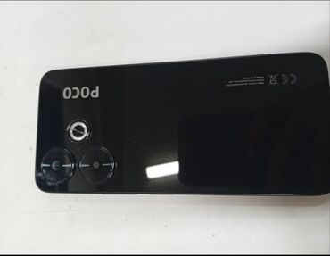 телефон 8: Poco M6, Б/у, 256 ГБ, цвет - Черный, 2 SIM