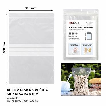 KMT Kese sa zatvaračem 5403809 Praktične, višekratne kese sa kliznim