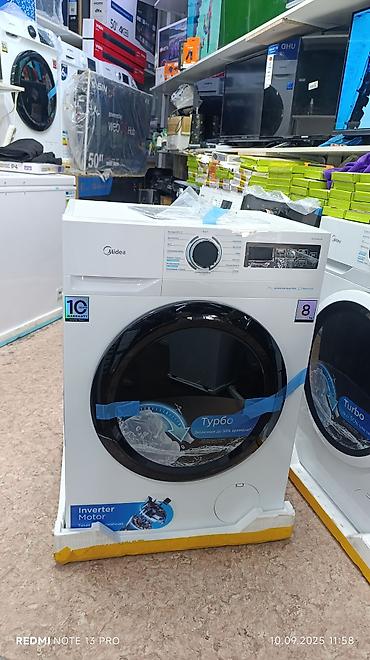 Стиральные машины автомат: Стиральная машина автомат, Новый, Midea, До 8 кг, Фронтальная, Оптом — 8