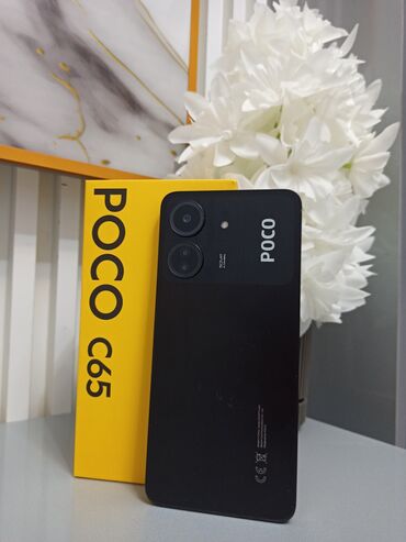 tecno pop 4 qiymeti: Poco C65, 128 GB, rəng - Qara, Sensor, Barmaq izi, Face ID