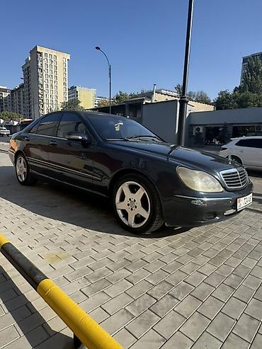 mers benz: Mercedes-Benz S-Class: 2001 г., 5 л, Автомат, Бензин, Седан — 1