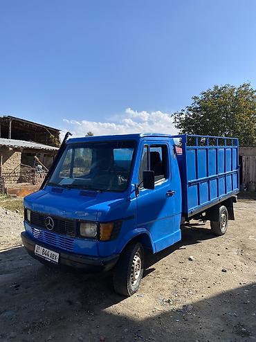 тягачи scania: Mercedes-Benz самосвал, синий — 1
