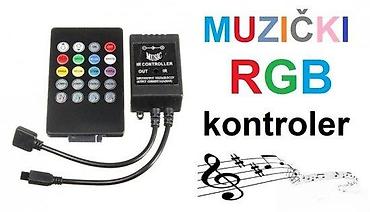 tankim: Muzički RGB kontroler za LED trake sa daljinskim upravljačem - Tip — 1