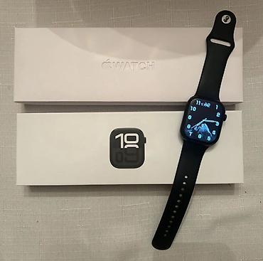 monitir: Apple Watch Series 10 (46 mm) – qara Xüsusiyyətlər: - 46 mm Retina — 2