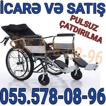 el arabası: İcarə və satış üçün çoxfunksiyalı əlil arabası Xüsusiyyətlər: - Tam — 1