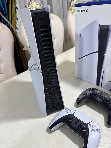 Видео оюндар жана приставкалар: 🎮 Продаётся Sony PlayStation 5 Slim — практически новая! ✨ Состояние — 6