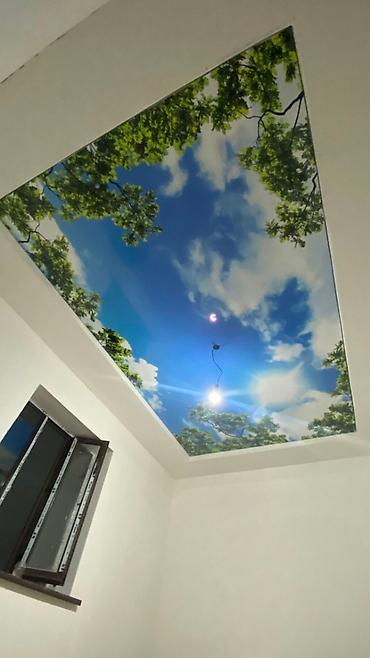 Натяжной потолок: Натяжной потолок Глянцевое, Матовое, 3D потолки Гарантия, Бесплатная консультация, Бесплатный замер — 15