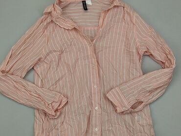 bluzki w różowe paski: Koszula Damska, H&M, L, stan - Dobry
