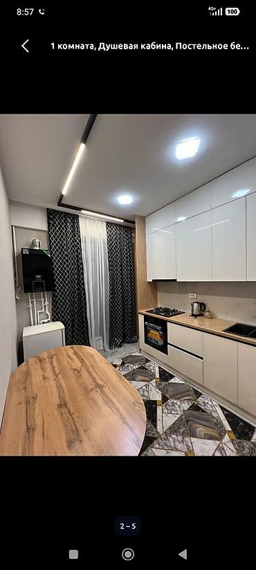 Посуточная аренда квартир: 1 комната, Душевая кабина, Постельное белье, Кондиционер — 2