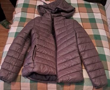 детские зимние куртки с капюшоном: Женская куртка S (EU 36), цвет - Серый