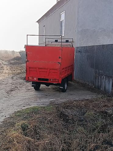 su cənlərinin qiyməti: Yükdaşıma üçün üçtəkərli motosiklet-kabinə (tricikl) - Rəng: qırmızı — 6