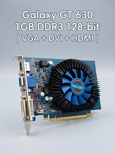 monitir: Видеокарта для ПК GeForce GT 630, < 4 ГБ, Б/у — 2