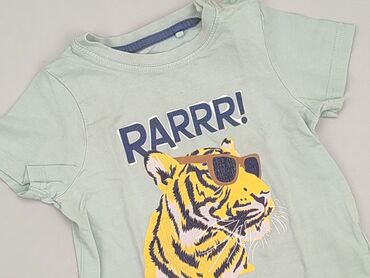 biała lniana koszula: T-shirt, Lupilu, 1.5-2 years, 86-92 cm, condition - Good