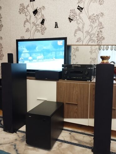 free aparatı: Orginal Marantz 7.1 Səsgücləndirici SR6001 Marantz Dvd DV6001 Jamo
