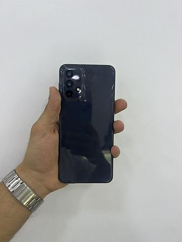 telefon kabrolari: Samsung Galaxy A23 5G, 128 GB, rəng - Boz, Barmaq izi — 1