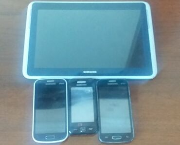 Telefonlar və tablet detal kimi satılır.Tabletin platası yanıb, digər