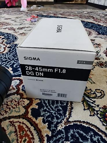 tamron 1770: Объектив SIGMA 28–45mm F1.8 DG DN (диаметр фильтра 82 мм), крепление — 2
