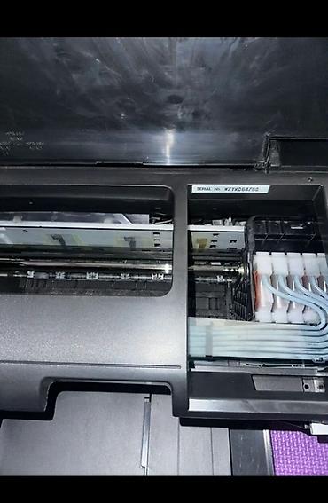 Офисная техника: Продаю принтер есть 2 штуки Струйный фотопринтер Epson с встроенной — 4