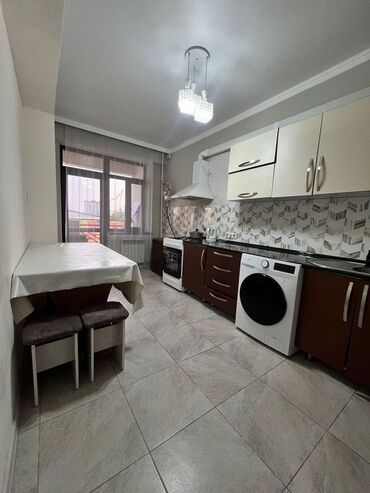 продажа квартир, бишкек 3 комн кв 106 серии: 2 комнаты, 75 м², Элитка, 3 этаж, Евроремонт