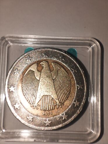коллекционные монеты: 2 euro 2002 J. Малый тираж