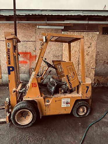 2000: Погрузчик, Komatsu, 2000 г., Колесный, Вилочный — 1