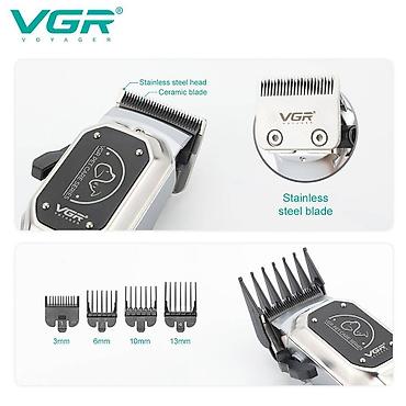 turbo az heyvanlar: VGR 240 - İt pişik qırxan 1500mAh 2 speed 6500-7000RPM Cord/Cordless" — 5