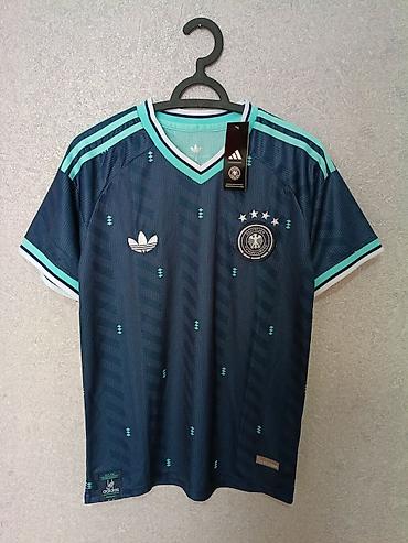 Futbolkalar: Futbolka, Adidas, S, rəng - Göy — 1