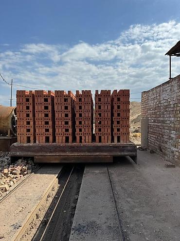 Үй жана бакча: Тешиктүү, Бышкан кирпич, Жарым блок, 250×120×90 — 3