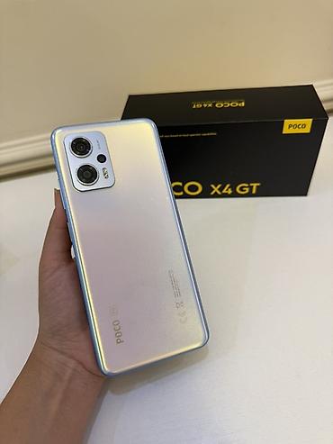 poco x4 gy: Poco X4 GT, Б/у, 128 ГБ, цвет - Голубой — 1