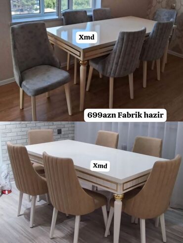 stular: Qonaq otağı üçün, 6 stul