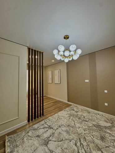 элебаева горького: 1 бөлмө, 53 кв. м, Элитка, 8 кабат, Дизайнердик ремонт