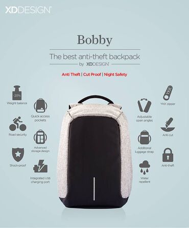 jakna nike muska: Bobby best anti-theft backpack - Integrisani USB port za punjenje - at lalafo.rs jakna nike muska: Bobby best anti-theft backpack - Integrisani USB port za punjenje -