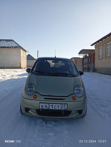 Daewoo: Daewoo Matiz: 2011 г., 0.8 л, Механика, Бензин, Хэтчбэк