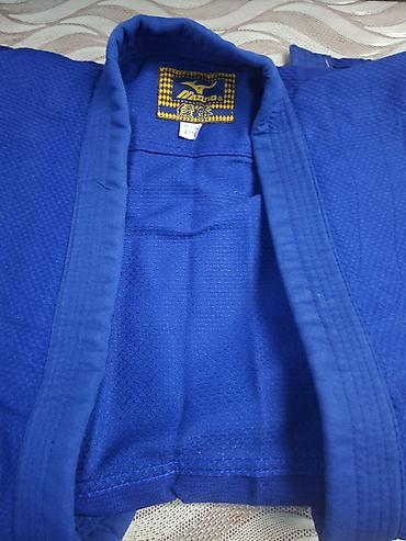 нашивка: Кимоно (дзюдоги) Mizuno, синее - Бренд: Mizuno - Комплектация: куртка — 4