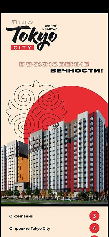 квартира ток: 2 комнаты, 52 м² — 1