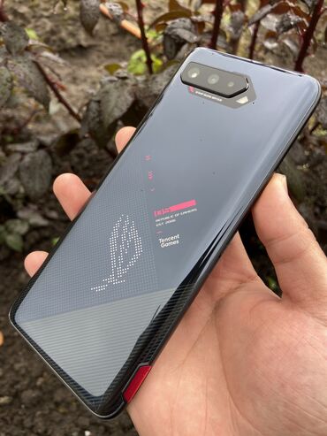 асус рог 3: Asus ROG Phone 5, Б/у, 256 ГБ, цвет - Черный, 2 SIM
