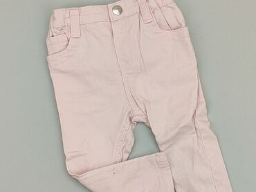 sukienka letnia różowa: Denim pants, Young Dimension, 9-12 months, condition - Good