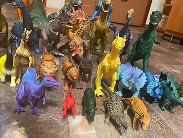jurassic world: Динозавры каучук оригинал разные коллекции по размером новые не — 4